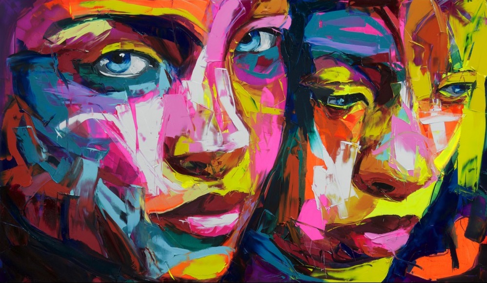 Francoise Nielly Portrait Palette Painting Expression Face231